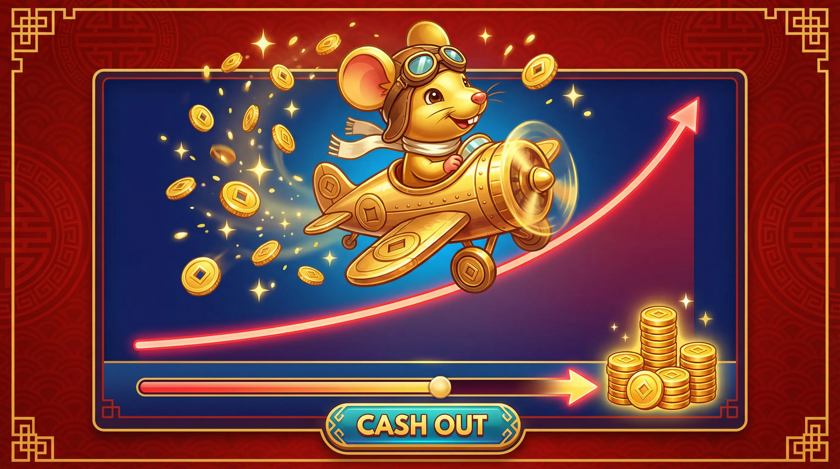 Mecânica do jogo Aviator